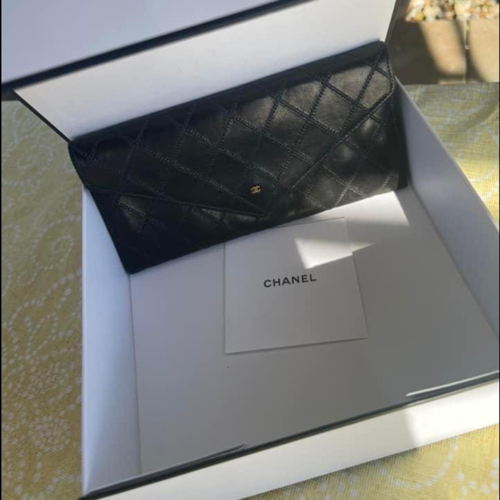 ‼️SOLD‼️Chanel Long Wallet Lambskin